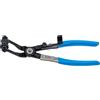BGS 477 | Pinza per fascette stringitubo | piegata | con funzione a cricchetto | 220 mm
