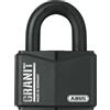 ABUS Lucchetto Granit 37/70 Premium per le Massime Sollecitazioni - Livello di Sicurezza 10 - incl. 2 Chiavi - Nero - 20117 70mm