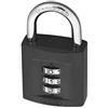 Abus 158/40 - Lucchetto a combinazione, 3 numeri
