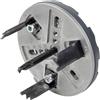 wolfcraft Sega a tazza regolabile, Ø 35-80 mm I 5985000 I Per tutti i diametri standard per lavori interni
