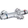 DP Griferia TTEX0001 Rubinetto Termostatico per Vasca, Argento
