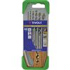 TIVOLY G13 - Pack di 5 punte per legno, GAMA ad alte prestazioni, diametro 2, 3, 4, 5, 6, 8 mm