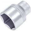 Hazet 900-32 Inserto Chiave a Bussola Esagonale, Argento, Attacco Quadro, Cavo, 12.5 mm 1/2 di Pollice