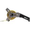 KS Tools 300.0051 Rotella Metrica con Impugnatura e Nastro in Acciaio, 50M, Giallo