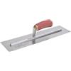 Marshalltown PermaShape Glättkelle, gebogene Form, aus Carbonstahl, perfekt für Verputzer und Gipser, Grösse der Kelle: 406x127 mm