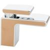 Bristan MPIV BAS CR Metallix Pivot-Miscelatore per lavabo, Colore: Rame Radiance