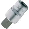 Hazet 986-6 Inserto Chiave a Bussola per Giraviti, Oro, Attacco Quadro, Cavo, 12.5 mm 1/2 di Pollice