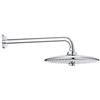 GROHE Soffione con Braccio a Parete, Euphoria, Cromo, 380 mm 26458000