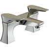 Bristan Mhou BF CS Shimmer, clessidra per vasca da bagno, cromato/champagne