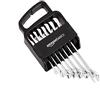 Amazon Basics Set combinazione cricchetto-chiave, metrico, 7 pezzi