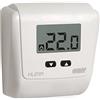 VEMER VE730800 KLIMA LCD - Termostato Elettronico da Parete, Alimentazione 230V, Bianco