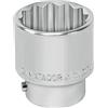 MATADOR Schraubwerkzeuge Matador 5075 1550 - Inserto per chiave a bussola, a 12 spigoli 20 (3/4), 55 mm