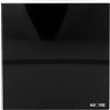Unitec 47225 - Gong bitonale, modello Luna, con piastra di vetro, colore: nero