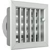 La Ventilazione GCSIAL1615120 Griglia Incasso per Camini, Alluminio, 160 x 150 mm