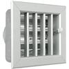 La Ventilazione GCSIAL1413100 Griglia Incasso per Camini, Alluminio, 140 x 130 mm