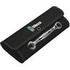 Wera Astuccio Pieghevole Per 11 Joker Chiavi Fisse Ad Anello A Cricchetto, Nero, 29 x 13.5 x 1 Cm
