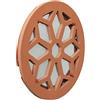 La Ventilazione CERGRSCTX Griglia di Ventilazione in Ceramica Gres, Cotto, diametro 200 mm