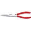 KNIPEX Pinza per meccanica - con becchi mezzotondi con tronchese (pinza a becchi di cicogna) cromata rivestiti in resina sintetica 200 mm, 26 13 200