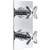 Bristan Glr Shcdiv C Glorious incasso doppio comando + deviatore, cromato