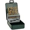 Bosch Accessories Bosch 2607019437 Set Misto, 19 Punte Metallo HSS-TI, 1-10 mm
