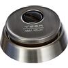 TESA E700L26AI Rosetta di Sicurezza per Serrature da Infilare, Finitura Acciaio Inox Spazzolato, Nucleo 2 x 2 mm in Acciaio Laminato, Protezione Cilindro Carbonitrurata, Contropiastra 4 mm