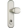 ABUS 374050 - Bandella protettiva HLZS814 F2 EK, con protezione cilindro di forma circolare, in argentone