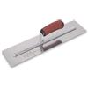 MARSHALLTOWN Frattazzo per lisciare i muri a secco, frattazzo per intonacatura in acciaio inossidabile con manico DuraSoft, dimensioni: 508x127 mm, argento