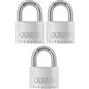 ABUS 54ti/40 Titalium Lucchetto Confezione Tripla - Sicurezza Ottimale Antieffrazione