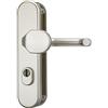 ABUS 374036 - Bandella protettiva LZS714 F2 EK, con protezione cilindro di forma circolare, in argentone