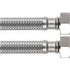BOUTTE Boutté 1181970 F126 - Flessibile per rubinetteria sanitaria con attacco femmina, 26 x 34, lunghezza: 1000 mm DN25