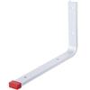 Alberts GAH-Alberts 805517 Gancio a parete, Alluminio, 130 x 230 mm / 10 pz
