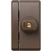 Abus Fts96 Al0125 Serratura con Blocco, Blocco per Finestre con Doppio Chiavistello a Incastro, Chiusura con Chiave, Livello di Sicurezza: 10, 31744, Marrone