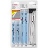 Bosch Set sable: Wood and Metal: 6 uds