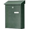 Burg-Wächter Daily 5861 GR Cassetta Postale con Coperchio, Verde