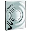 GROHE, Pulsante di azionamento sciacquone, verticale e orizzontale, in metallo cromato, 38574000