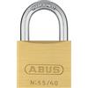 Abus Lucchetti in ottone 55/40 Twin