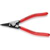 KNIPEX Pinza per anelli di sicurezza per anelli di presa su alberi rivestiti in resina sintetica 140 mm, 46 11 G1
