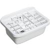 La Ventilazione LAVPL Lavello in Plastica, Bianco, 550 x 390 x 310 mm