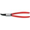 KNIPEX Pinza per anelli di sicurezza per anelli di sicurezza interni a fori angolazione a 45° rivestiti in resina, 44 31 J32