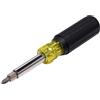 Klein Tools 32500 | Cacciavite multi bit 11 in 1 | Inserti PH1 PH2 R1 R2 fendente TORX | Asta intercambiabile | Impugnatura Cushion Grip | 18,4 cm