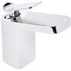 Bristan Malp 1HBF SS Metallix ALP 1 foro di riempimento bagno argento brillante, colore: Cromo/argento
