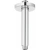 Grohe 28724000 Rainshower Braccio a Soffitto per Soffione Doccia, Cromo, Lunghezza 142 mm