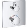 Grohe Gro-24078000 Miscelatore Termostatico a 1 Via, Cromo, 24.5 x 20 x 18 cm