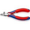 KNIPEX Pinza spelacavi per elettronica con impugnature multicomponente 140 mm, 11 92 140