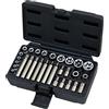 KS Tools 922.4300 - Set 30 pezzi 1/10,2 cm - 3/20,3 cm - 1/2 - E4 - E24 Torx T20 - T55