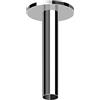 Zucchetti Rubinetteria Z93026.C5 Z93026 Braccio Doccia Verticale per Soffioni Doccia 130 mm, Platino, Grigio