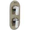 Bristan Malp Shcdiv CS Metallix ALP a doppio controllo e deviatore champagne Shimmer, colore: Cromato/champagne