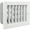 La Ventilazione GCSIB1813100 Griglia Incasso per Camini, Alluminio Verniciato Bianco, 180 x 130 mm