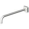 Zucchetti Rubinetteria Z93033 Braccio Doccia Orizzontale per Soffione 35 Cm, Grigio