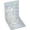 Connex HVG2610 - Giunto a gomito 70 x 70 x 55 x 3 mm, zincato, 25 pz.